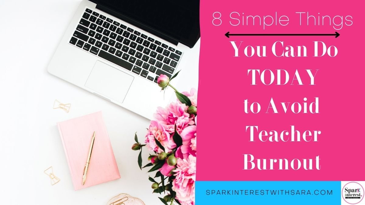 Cover image for avoiding teacher burnout course for teachers
