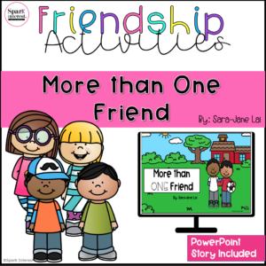 Friendship activities focusing on having more than one friend- cover image