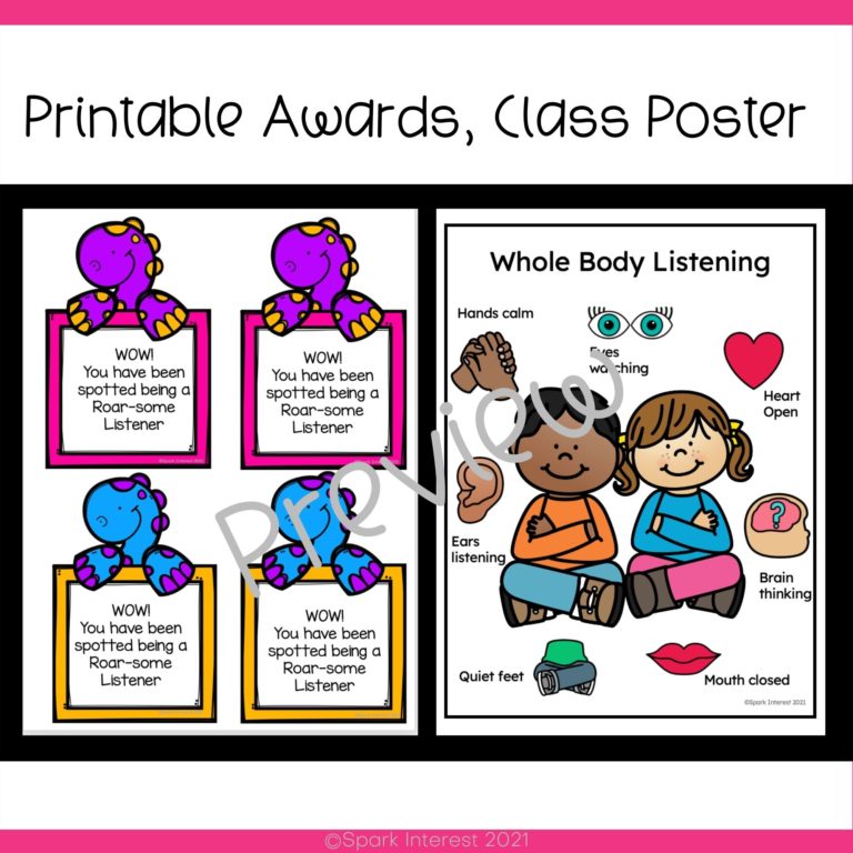 Listening And Speaking Skills For Preschoolers - Spark Interest With Sara