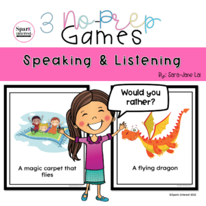 Speaking-and-listening-activities