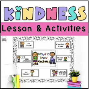 Cover for Kindness Lesson and activities for preschool