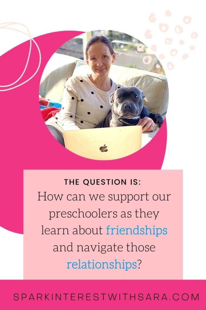 A teacher asking the question of how we can support children building friendship in preschool.