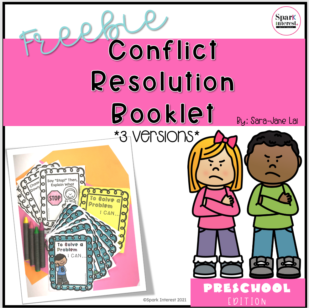 Conflict resolution booklet cover