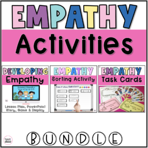 Image for empathy activities for kids bundle