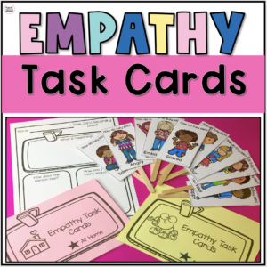 Cover image for empathy task cards for kids