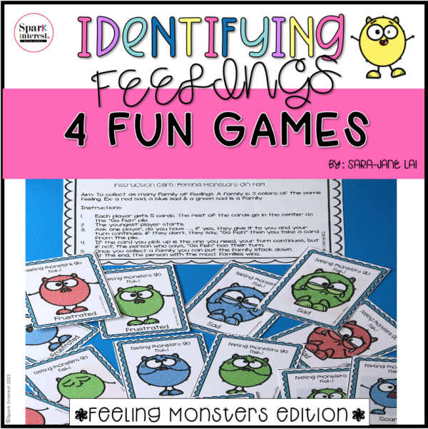 Identifying feelings games cover image