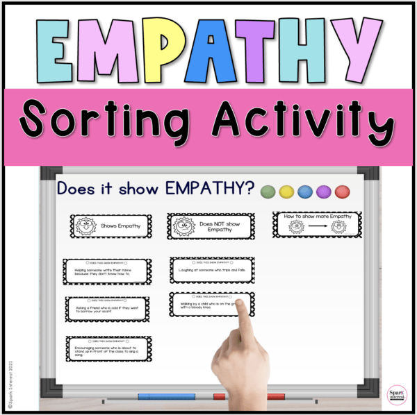 Cover image for empathy sorting activity