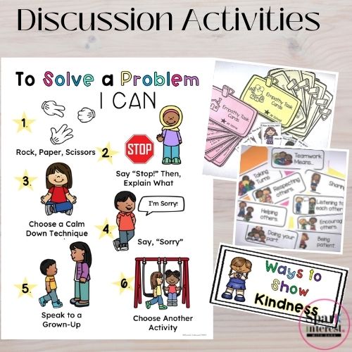 Image for discussion activities on activities on friendship for preschoolers