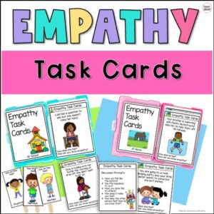 Empathy task cards resource image Cover