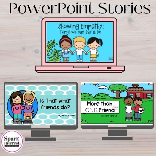 Image for powerpoint stories for activities on friendship for preschoolers