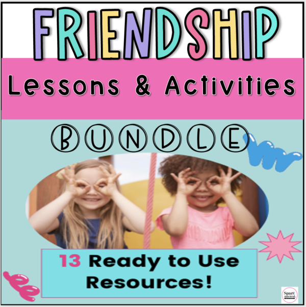 Cover image for friendship skills bundle for kids