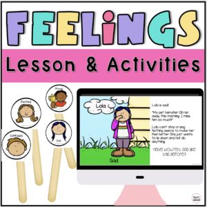 Image for identifying feelings lesson