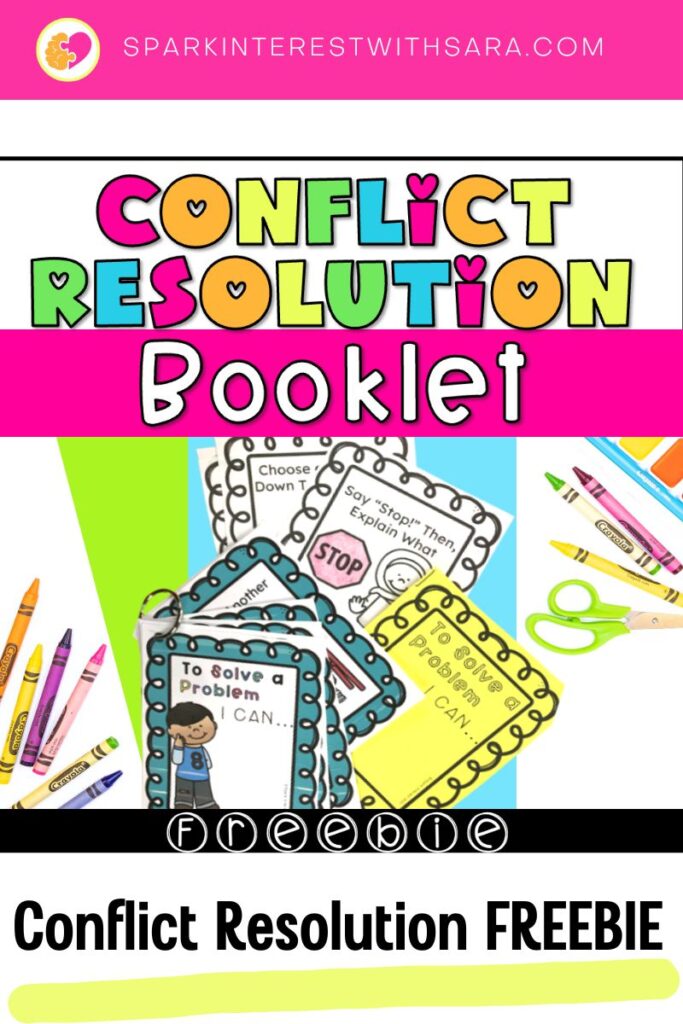 Image for my free conflict resolution booklet