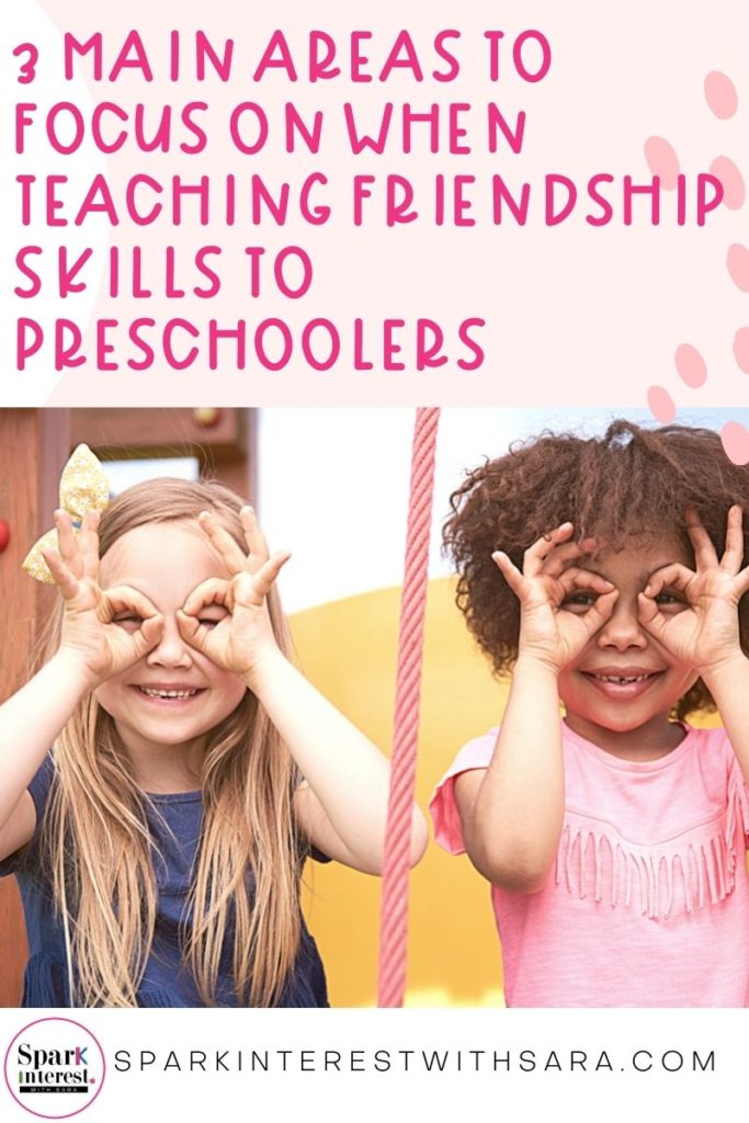 Cover image for blog post titled 3 main areas to focus on when teaching friendship skills to preschoolers