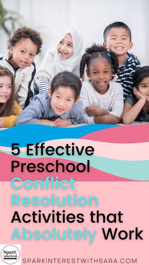 A blog post giving us 5 effective preschool conflict resolution activities.