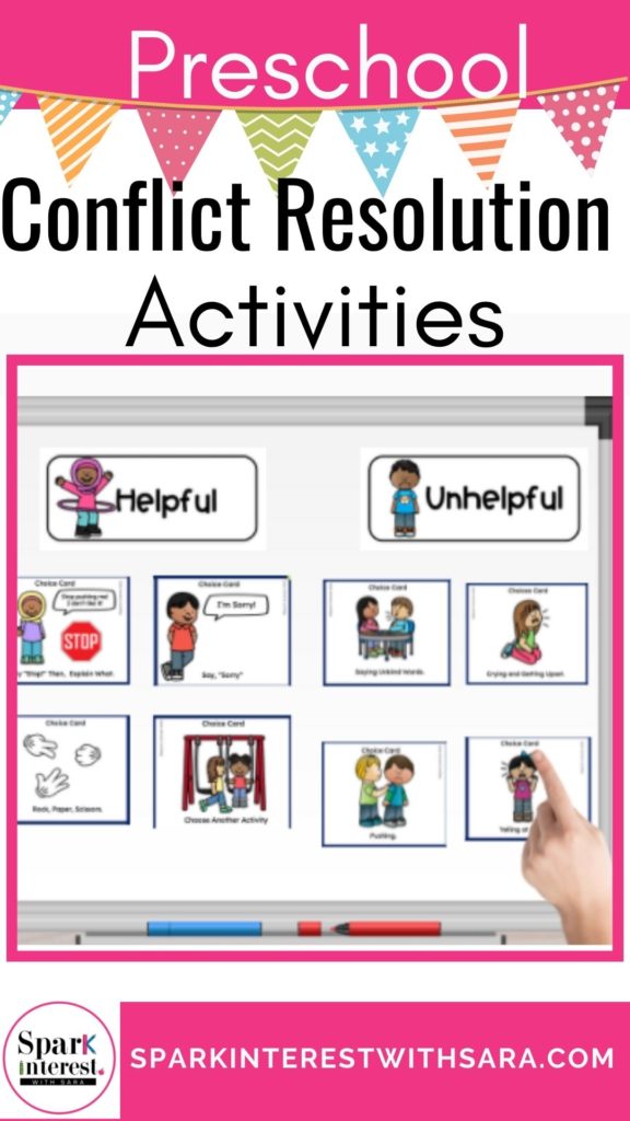 Image for preschool conflict resolution activities for the classroom