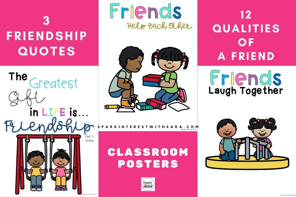 Image of friendship classroom posters