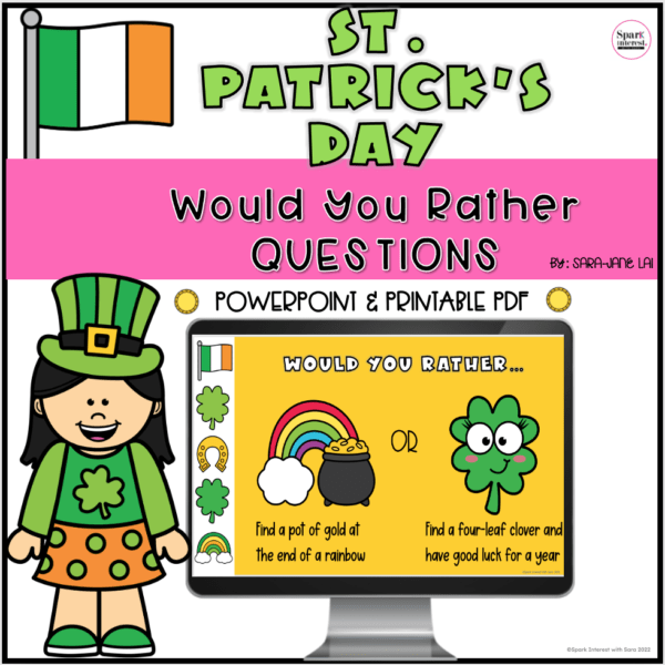 Cover image for saint patrick's day would you rather questions
