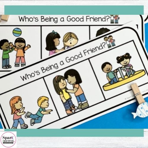 Image for being a good friend