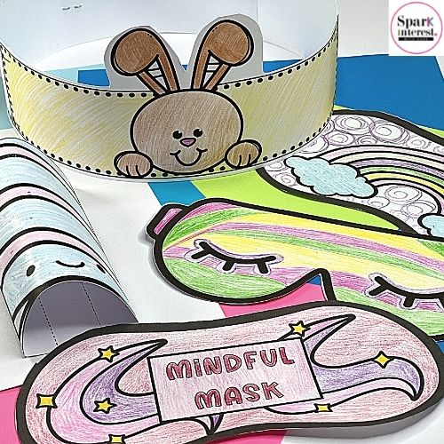 Image of mindful activities for kids craft