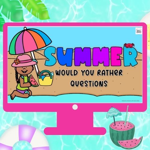 Image of powerpoint would you rather summer quesstions