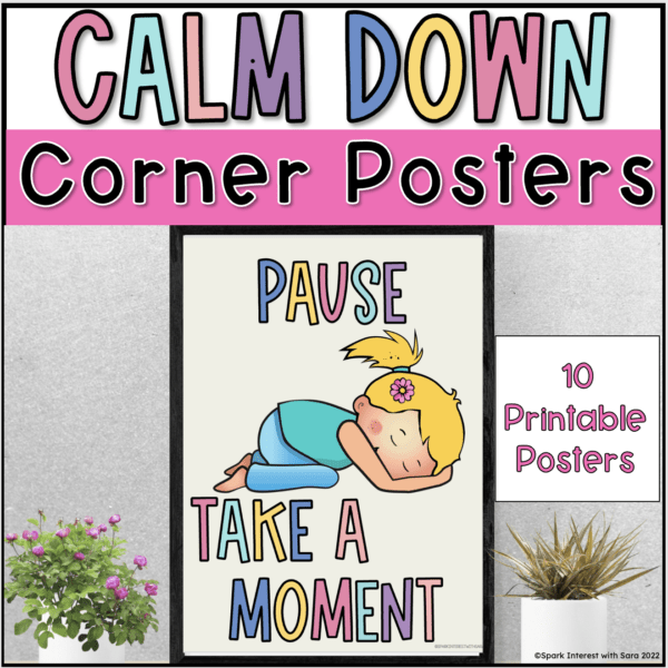 Cover image for calm down corner posters