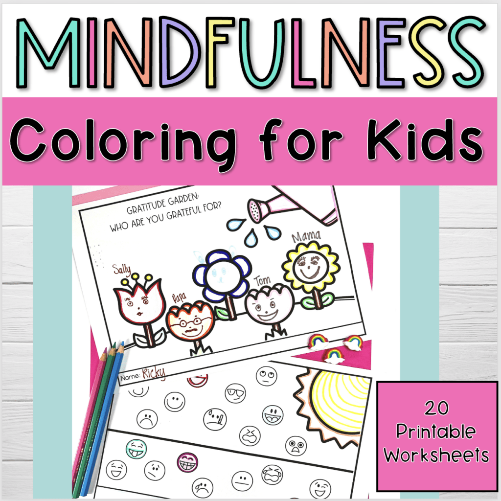 Mindfulness Coloring for Kids - Spark Interest with Sara