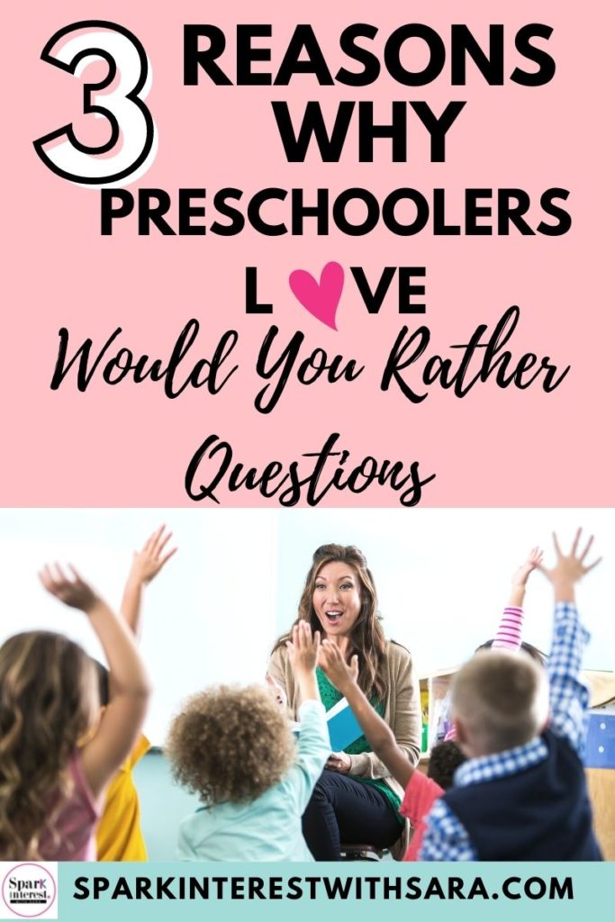 Blog post image for 3 reasons why preschoolers love would you rather questions
