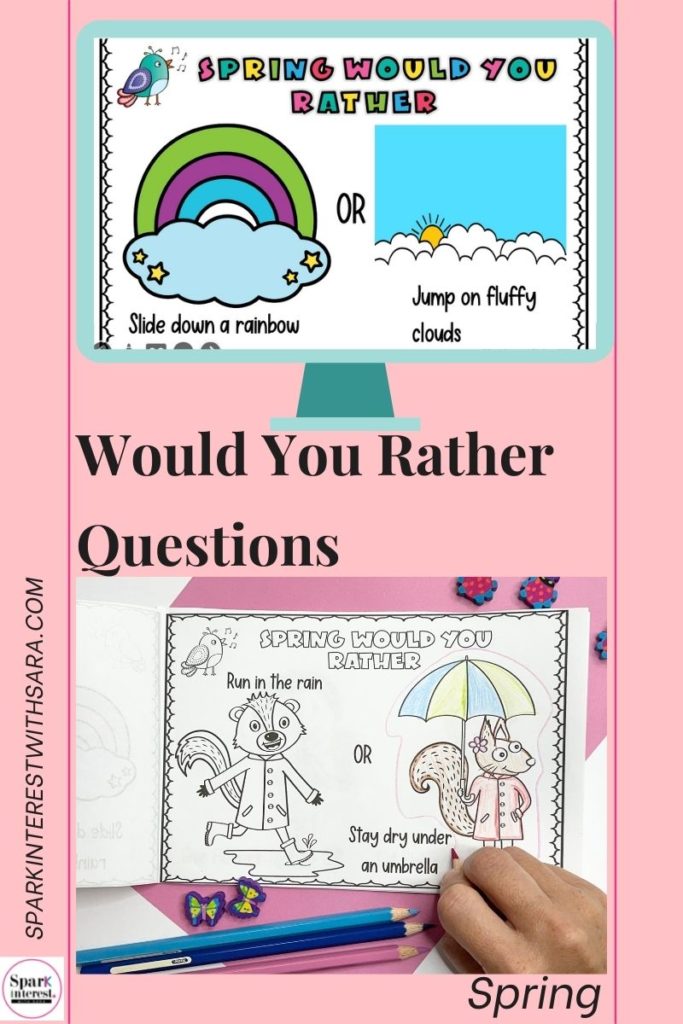 Image for spring would you rather questions