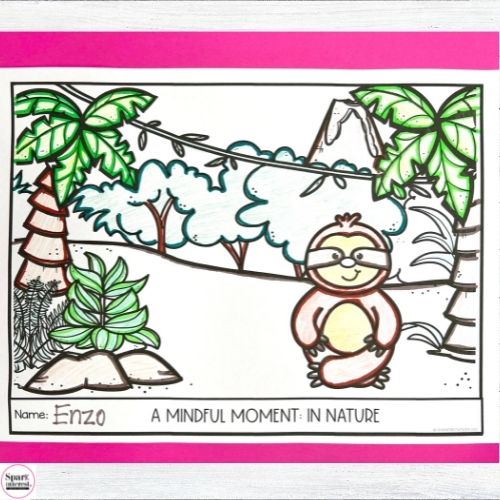 Image for mindfulness coloring sheets