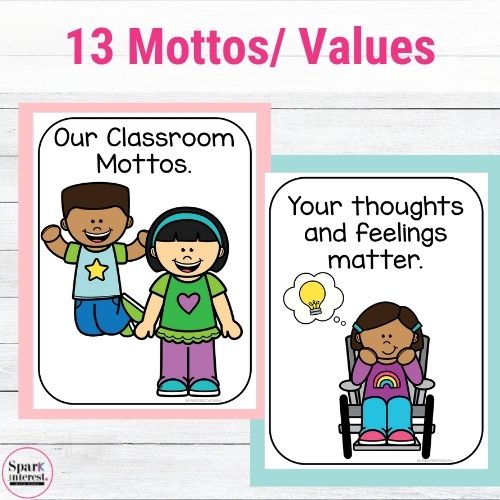 Image for classroom mottos