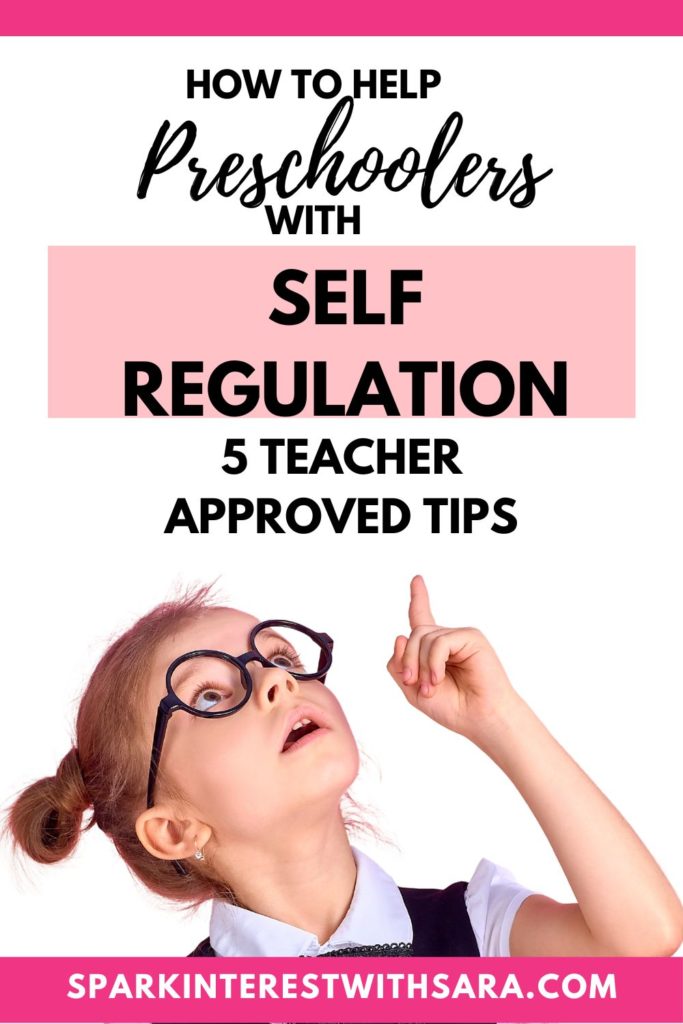 Blog post image for how to help preschoolers with self-regulation