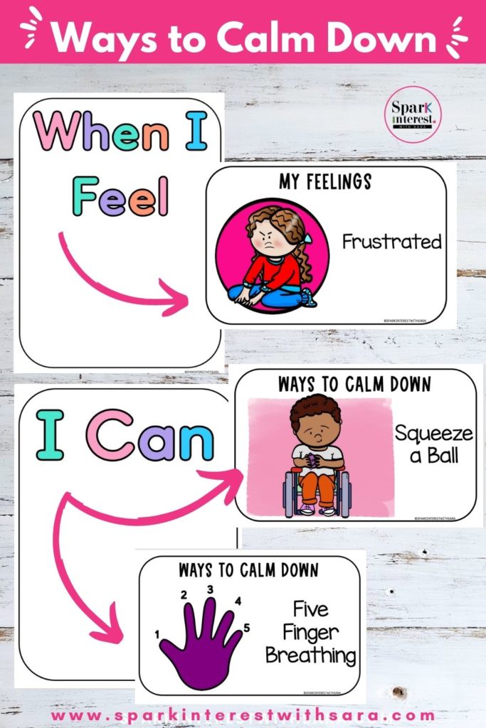 Image for ways to calm down preschool lesson