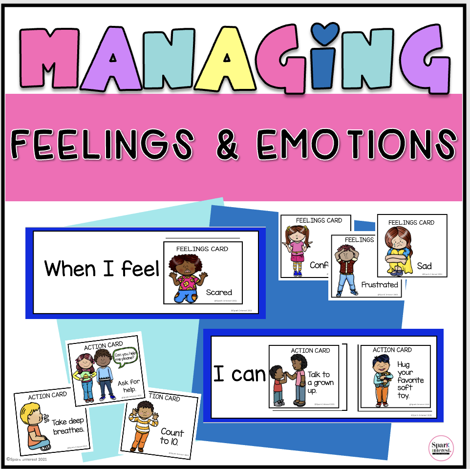 Image of resource that helps children with managing feelings and emotions