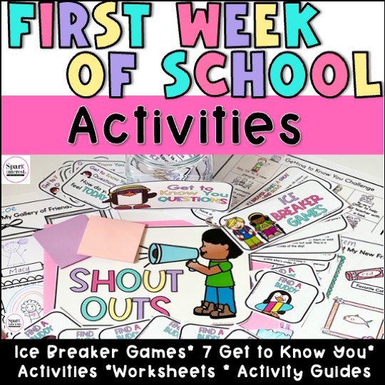 Cover image for preschool first week of school activities