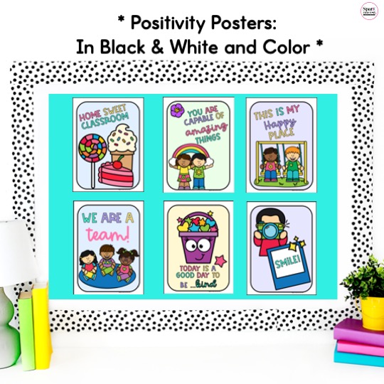Image for back to school positivity posters