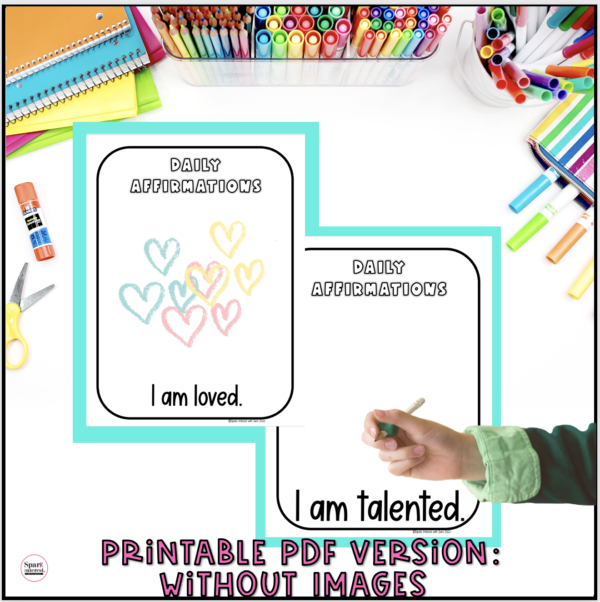 Product image for positive affirmations for kids