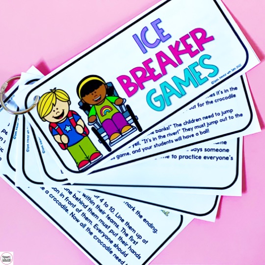 Image for preschool back to school activities ice breaker games