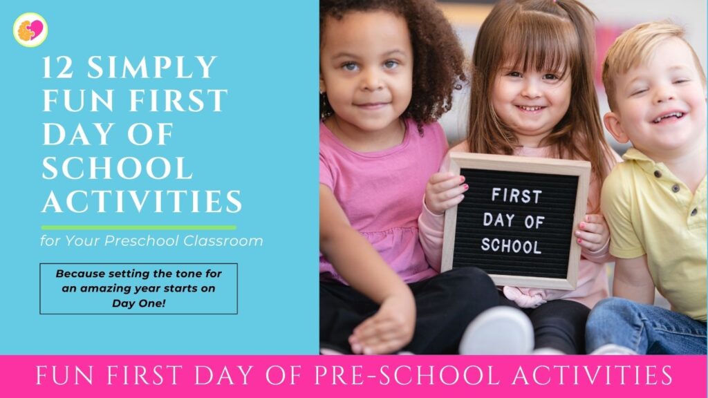 Cover image for first day of school activities blog post