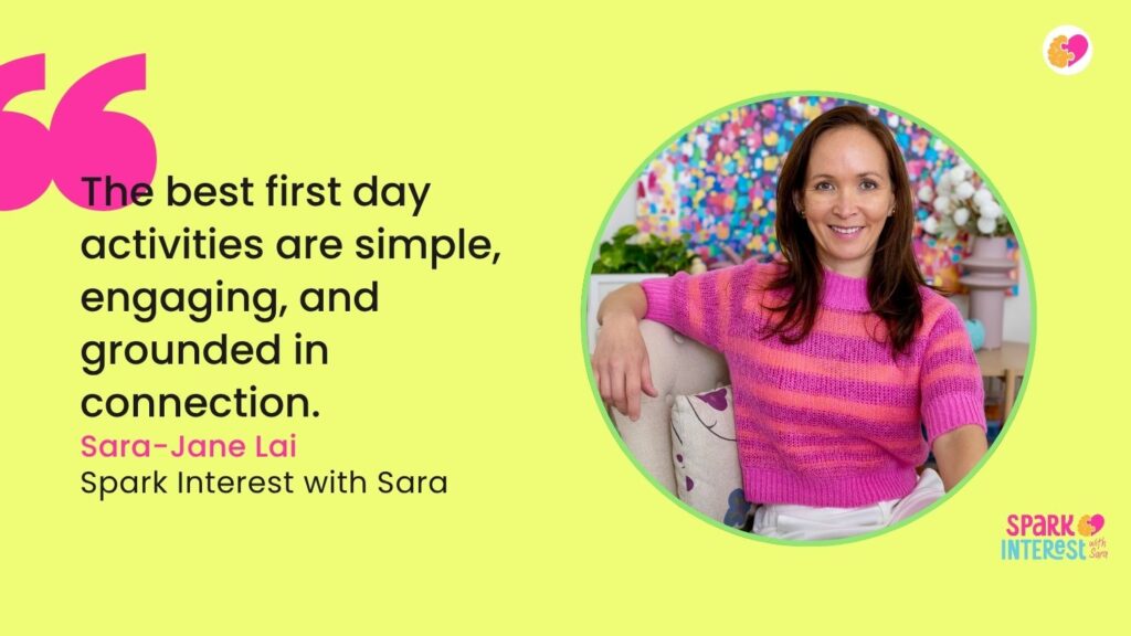 Quote from first day of school blog post