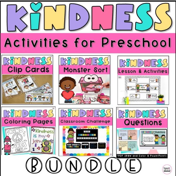 Cover image for kindness activities for preschool