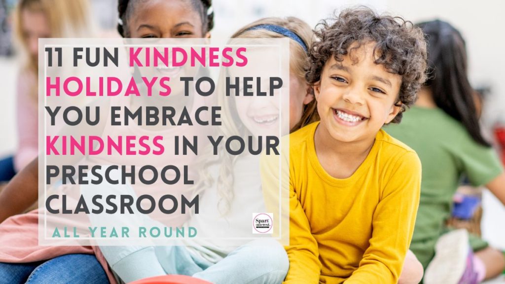 Blog post image for kindness holidays for the classroom