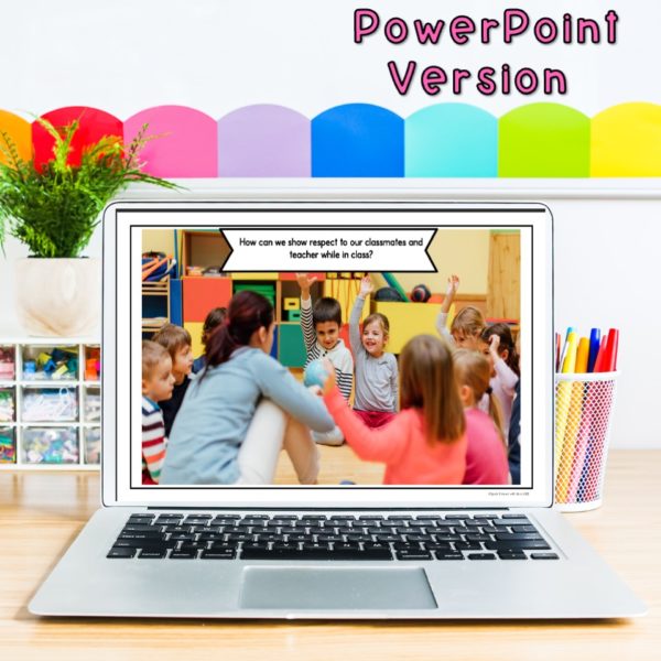 Product image for power point version of picture prompts for discussion