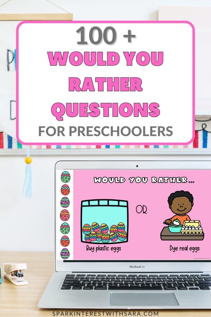 Blog image for 100+Would you rather questions for preschoolers
