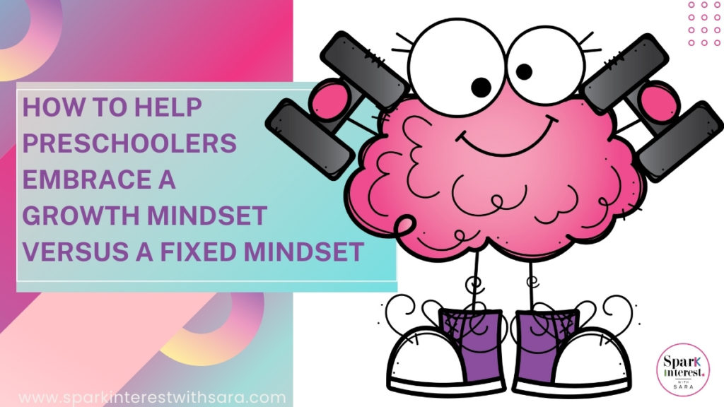 Growth mindset versus fixed mindset blog post title image