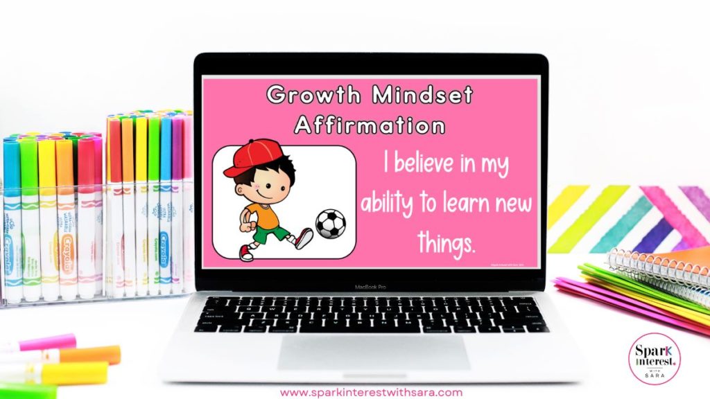 growth-mindset affirmations resource image