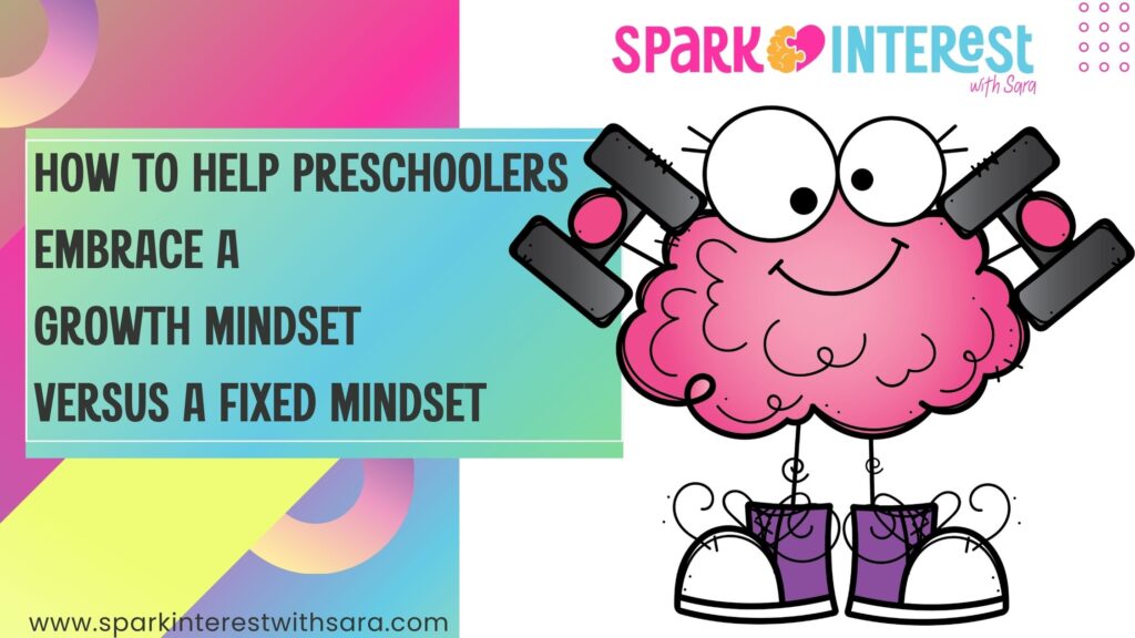 Blog image for how to help preschoolers develop a growth mindset