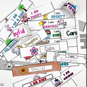 Positive Message Craft Positive Affirmations Craft - Spark Interest with Sara