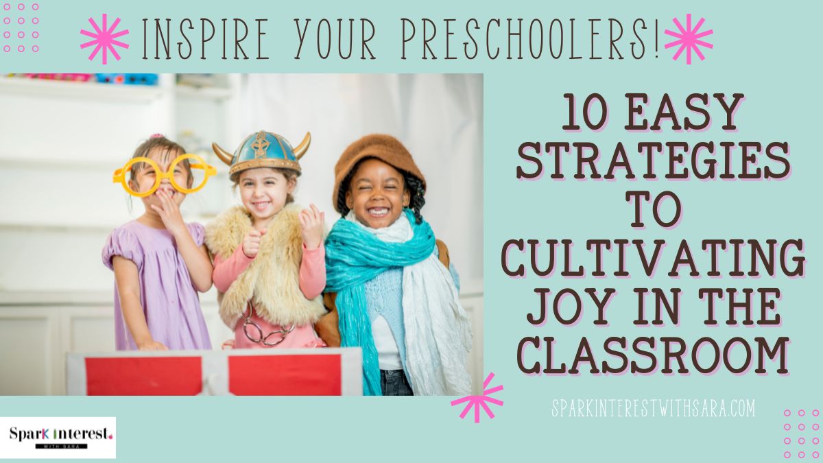 Blog title pin for cultivating joy in the classroom