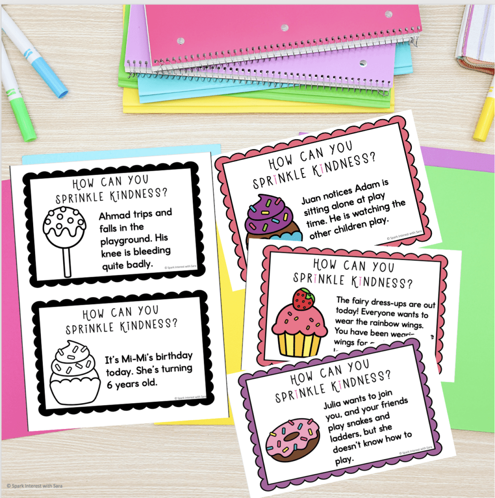 Image for kindness scenarios freebie 2